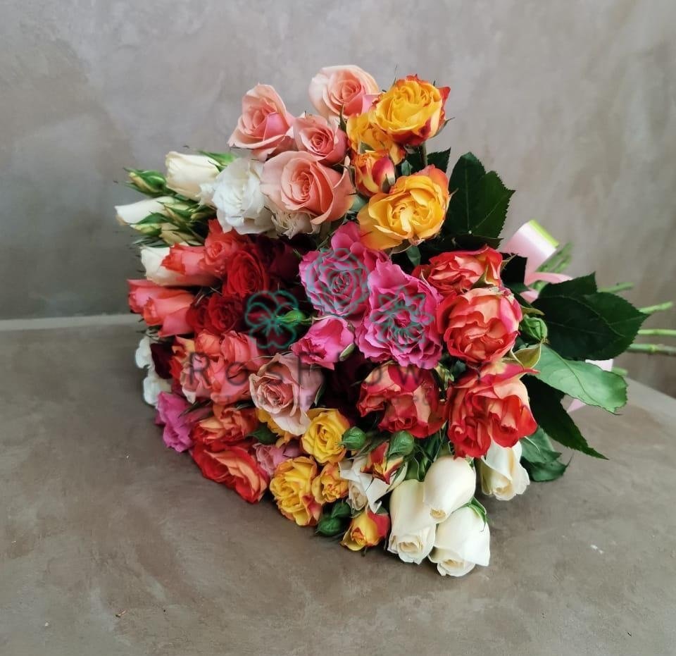 Букет цветов из: Розы в Васильевке