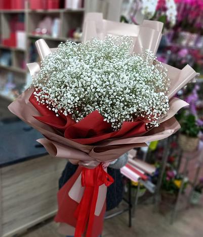 Букет цветов из: Гипсофила в Васильевке