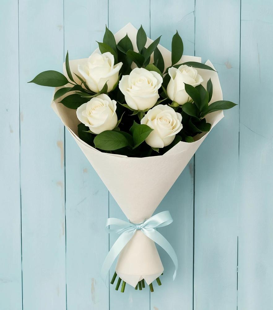 Букет цветов из: Розы в Васильевке