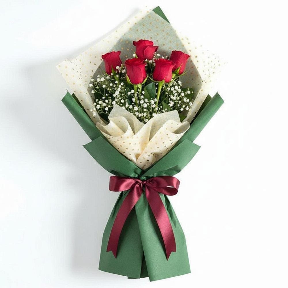 Букет цветов из: Розы в Васильевке