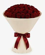 Букет 101 Бордовая роза Блэк Бакарра в Васильевке