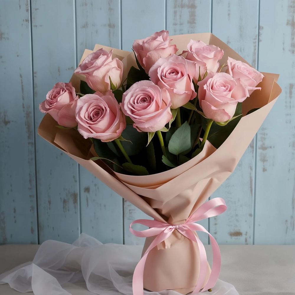 Букет цветов из: Розы в Васильевке