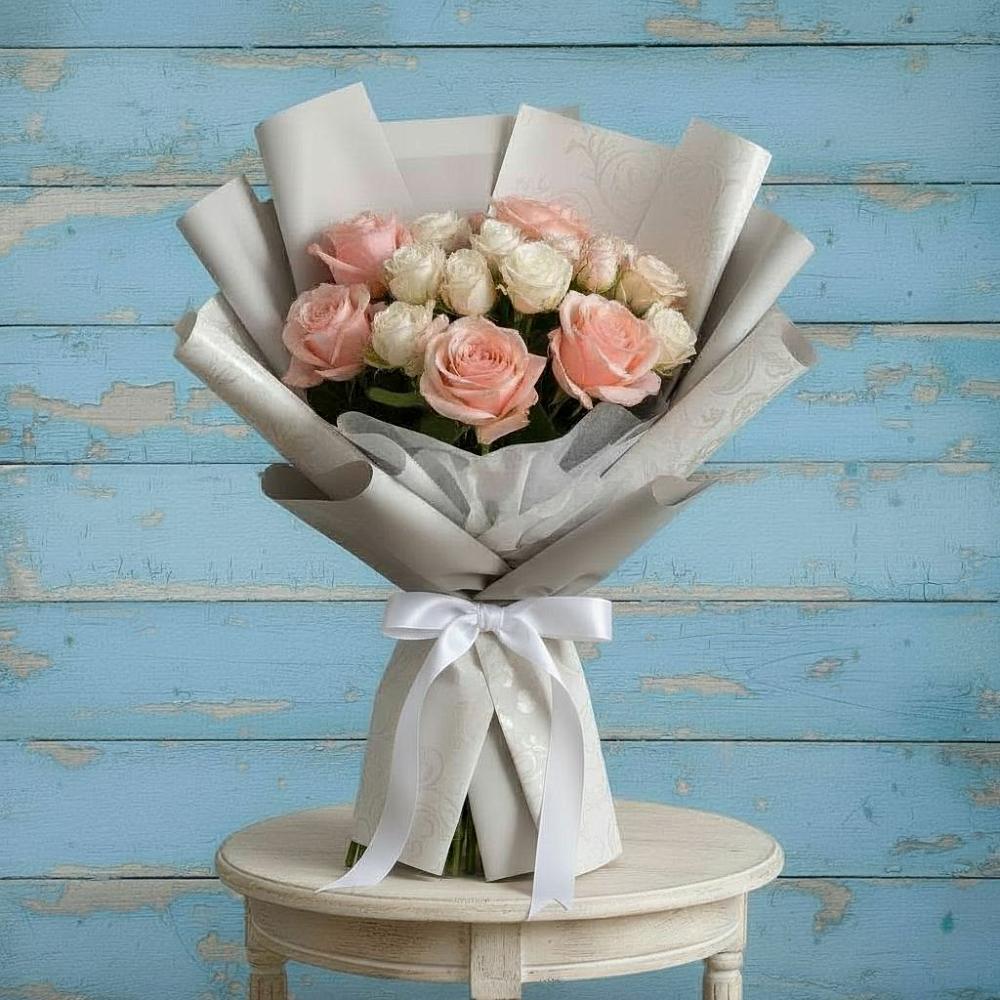 Букет цветов из: Розы в Васильевке