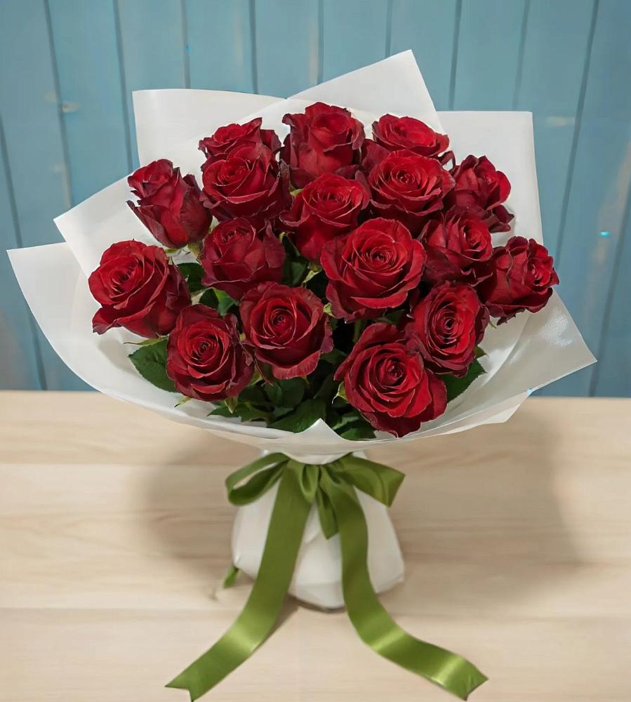 Букет Красные розы в Васильевке