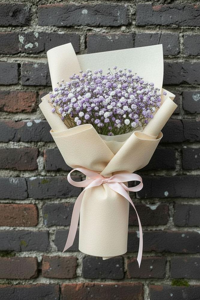 Букет цветов из: Гипсофила в Васильевке