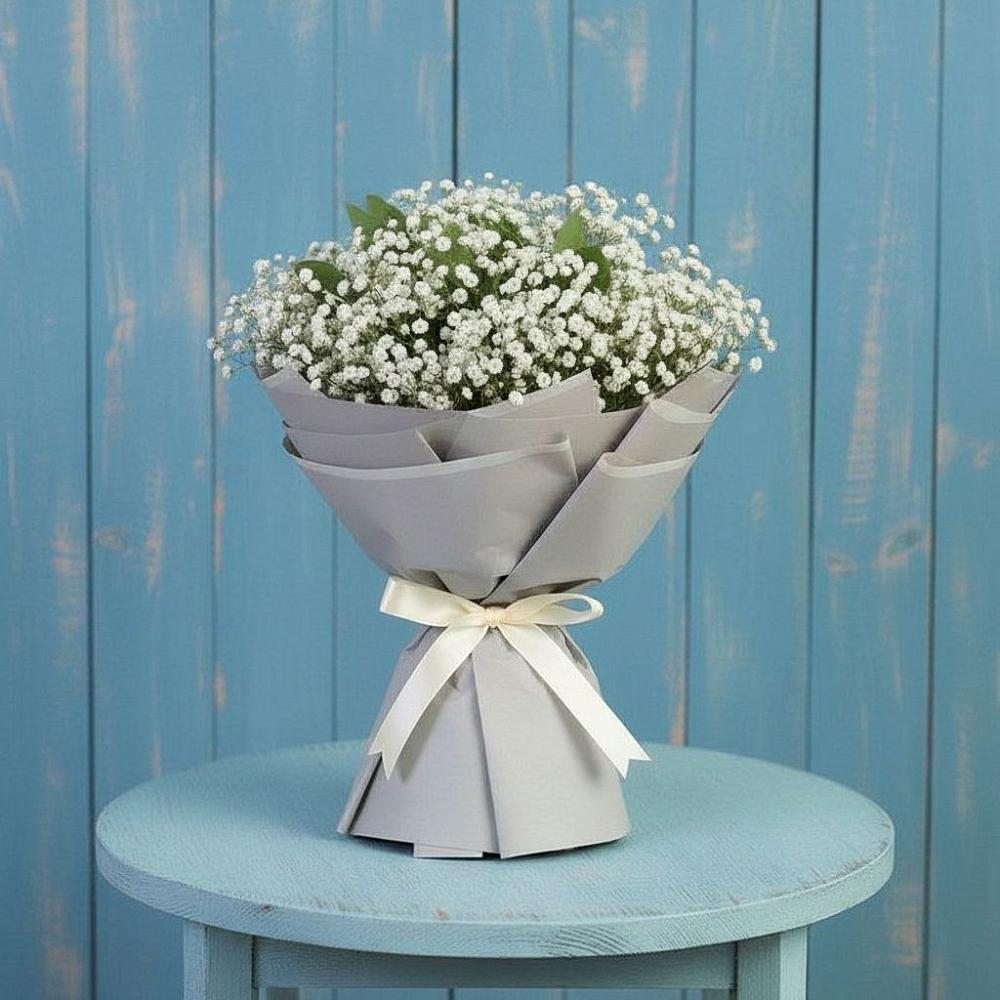 Букет цветов из: Гипсофила в Васильевке