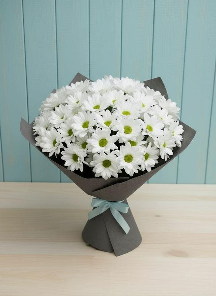 Букет цветов из: Хризантемы в Васильевке