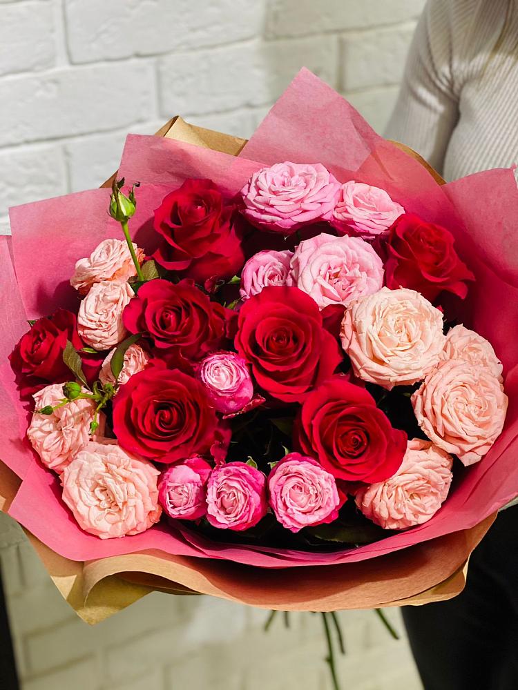 Букет цветов из: Розы в Васильевке