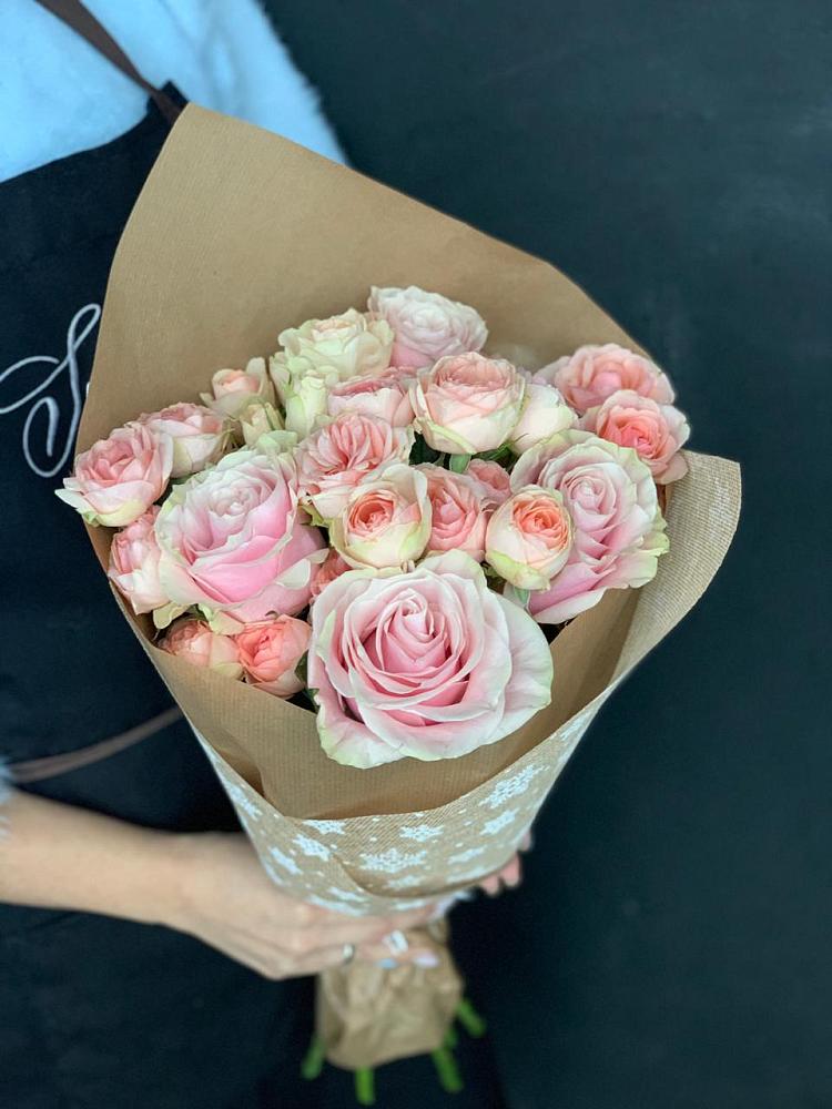 Букет цветов из: Хризантемы и Розы в Васильевке