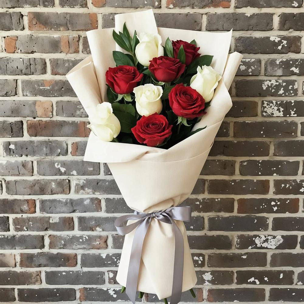 Букет цветов из: Розы в Васильевке