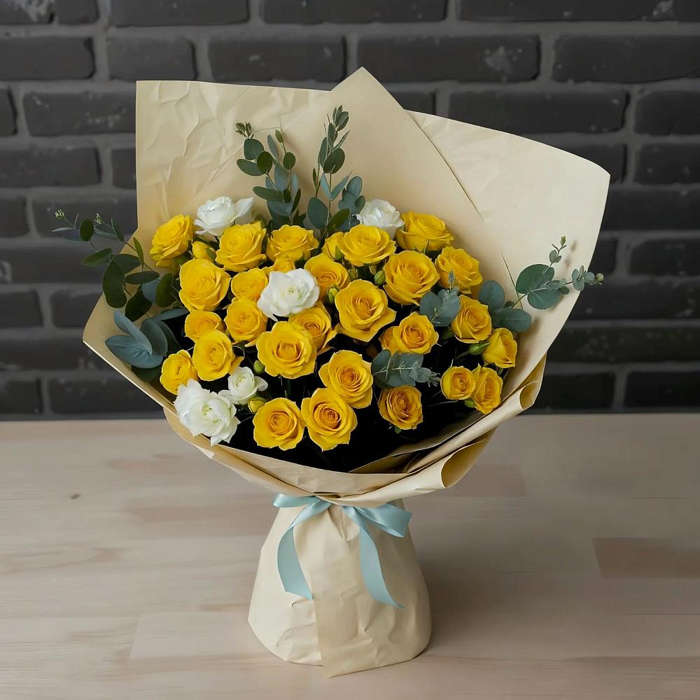 Букет цветов из: Розы в Васильевке