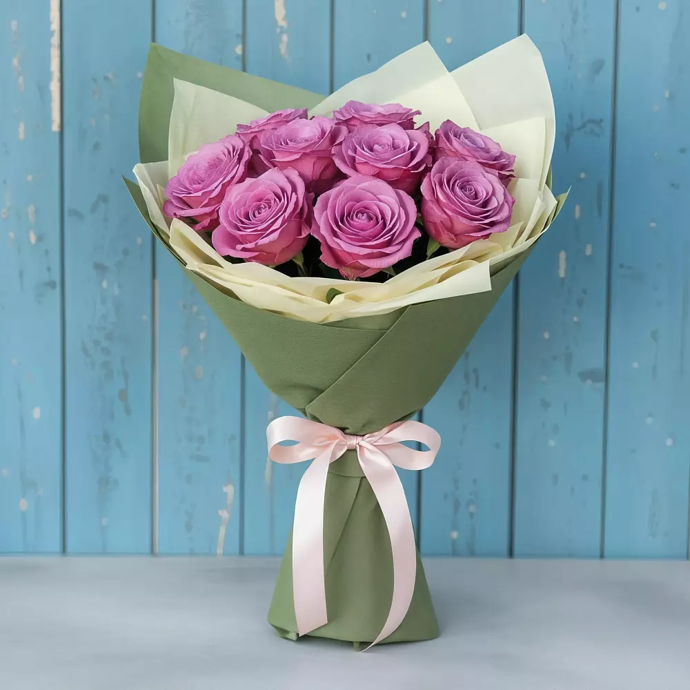 Букет Розы Фёрст Леди в Васильевке