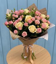 Букет цветов из:  Розы в Васильевке