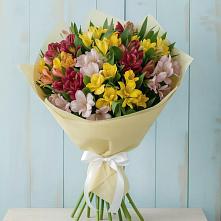 Букет цветов из:  Альстромерии в Васильевке
