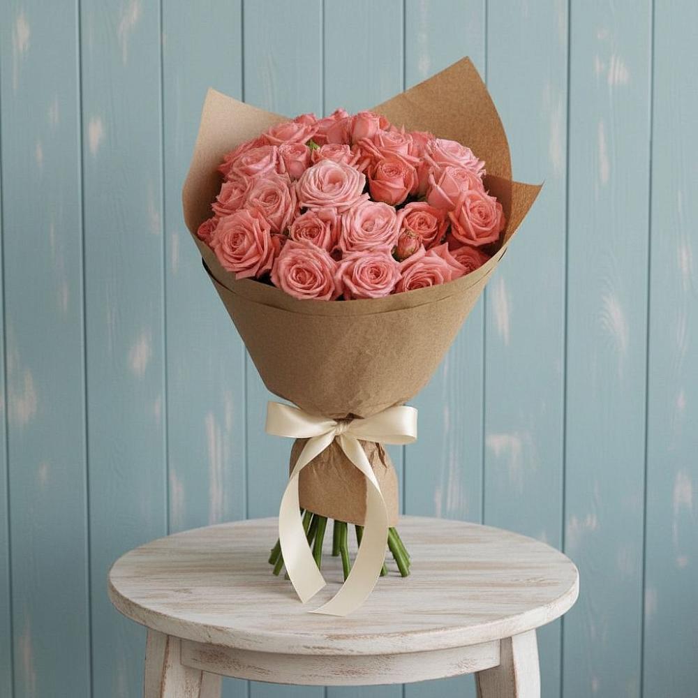 Букет цветов из: Розы в Васильевке