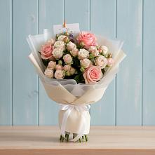 Букет цветов из:  Розы #REPLACE_PRED# Васильевке