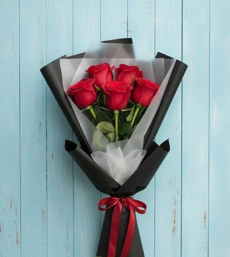 Букет цветов из: Розы в Васильевке