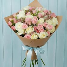 Букет цветов из:  Розы в Васильевке